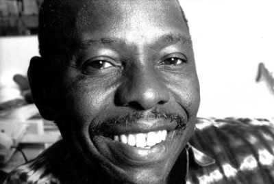 Ken Saro-Wiwa, one of nine Ogoni community activists executed after a grossly unfair trial in 1995.