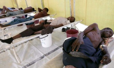 Cholera-patients