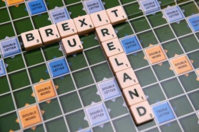 A scrabble board spells out Brexit in Dublin, Ireland May 4 2016. REUTERS/Clodagh Kilcoyne