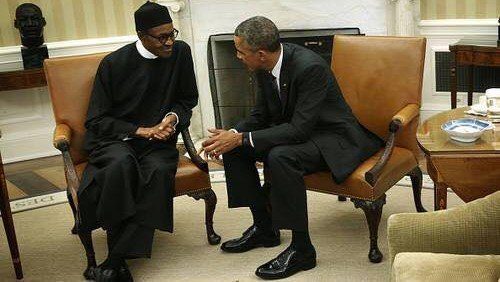 Buhari meets Obama
