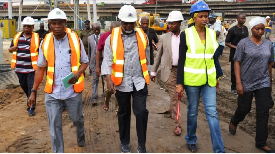 PHOTOS: Bala Usman Inspects Apapa Road Construction, Says Work Pace ...