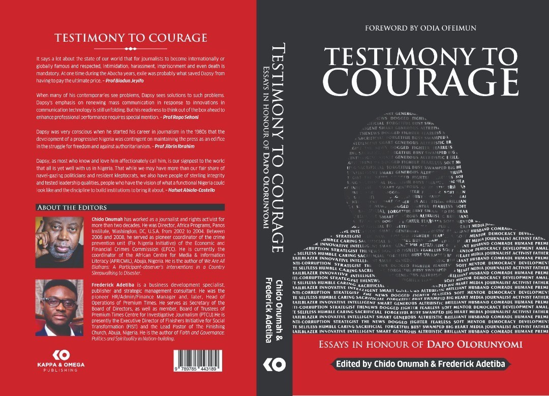 Elevating Virtue The Subversive Courage Of Oyedapo Oyekunle Olorunyomi By Chidi Odinkalu
